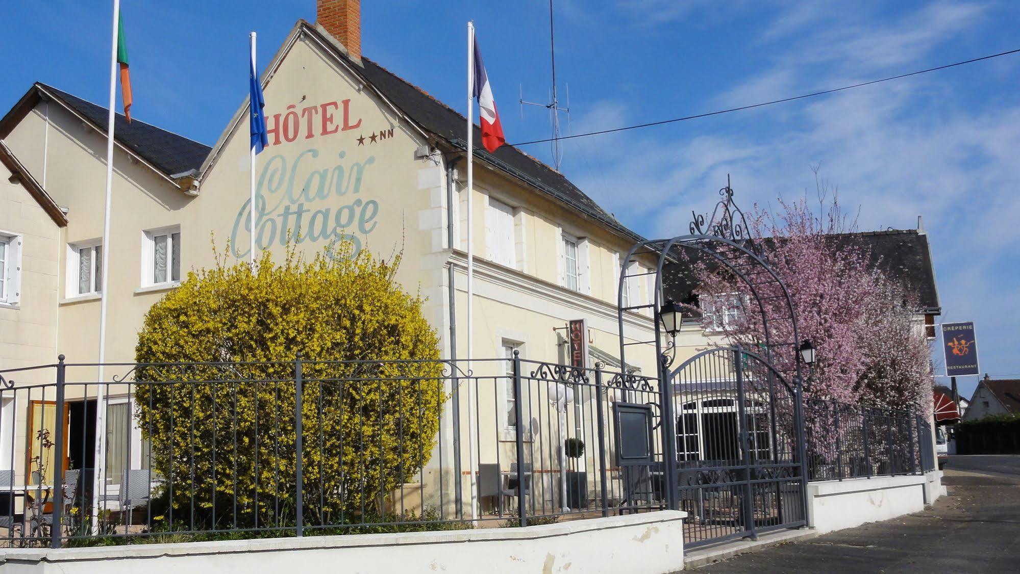 Logis Hotel Restaurant Clair Cottage, Chisseaux - Chenonceaux ภายนอก รูปภาพ